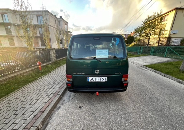 Volkswagen Caravelle cena 26000 przebieg: 334658, rok produkcji 1998 z Wisła małe 137
